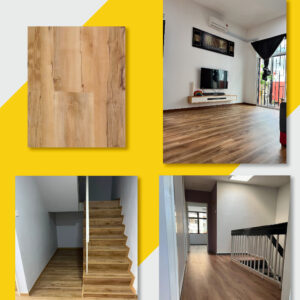 SPC 5.0MM MY834 Natural Wood